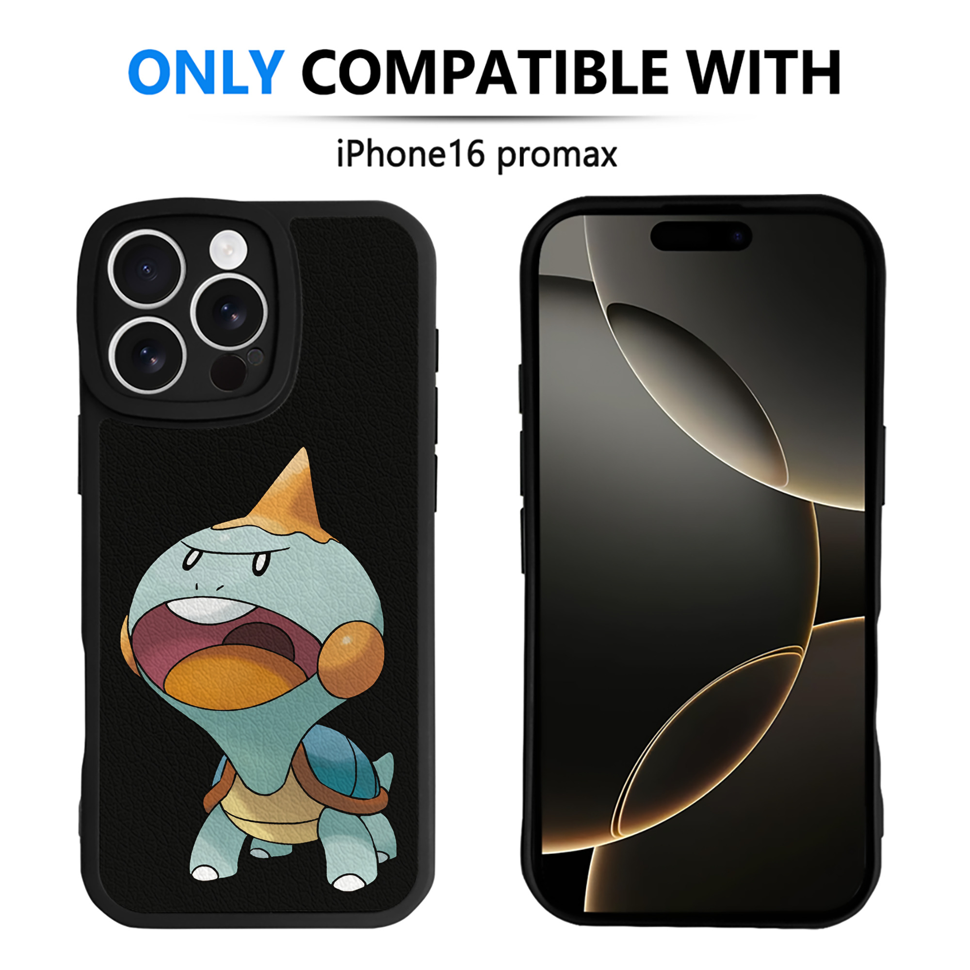 （画像用） ポケットモンスター Pokémon 【iPhone 16シリーズ対応】シリコンスマホケース（レザー調） 材質：シリコン